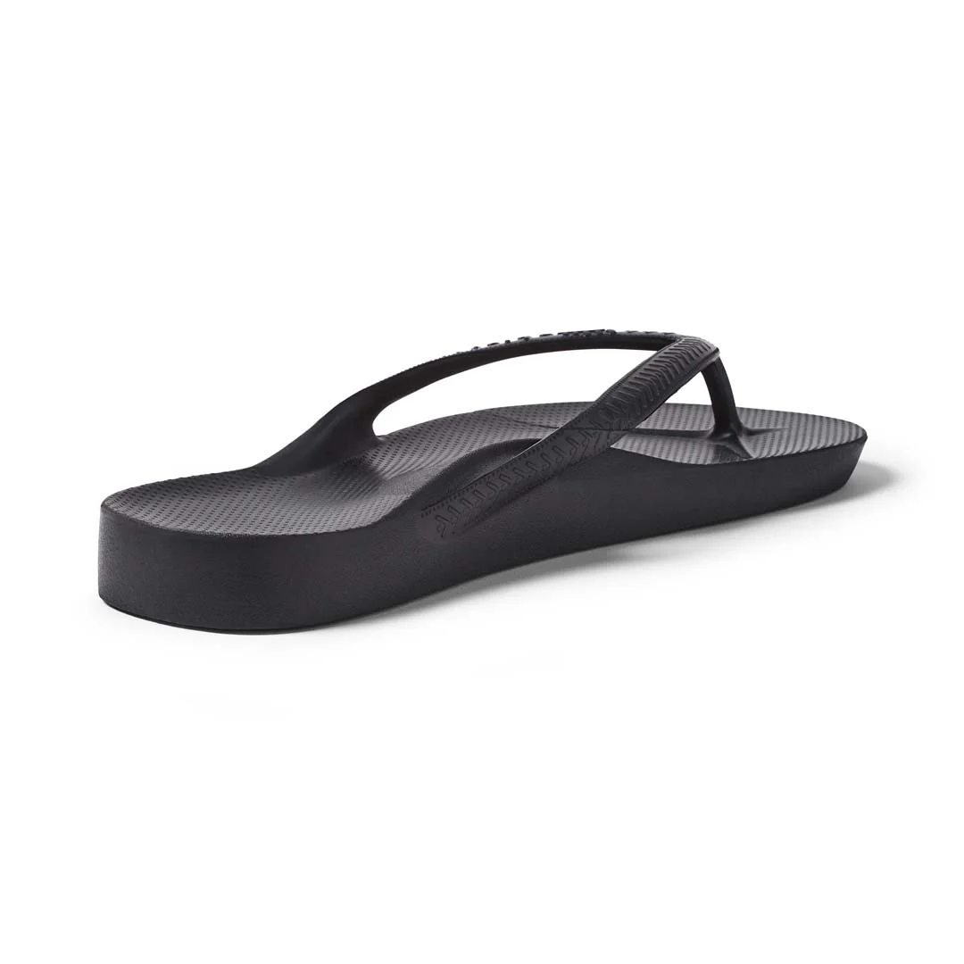 Arch Support Thongs - Classic - Black - Image 10