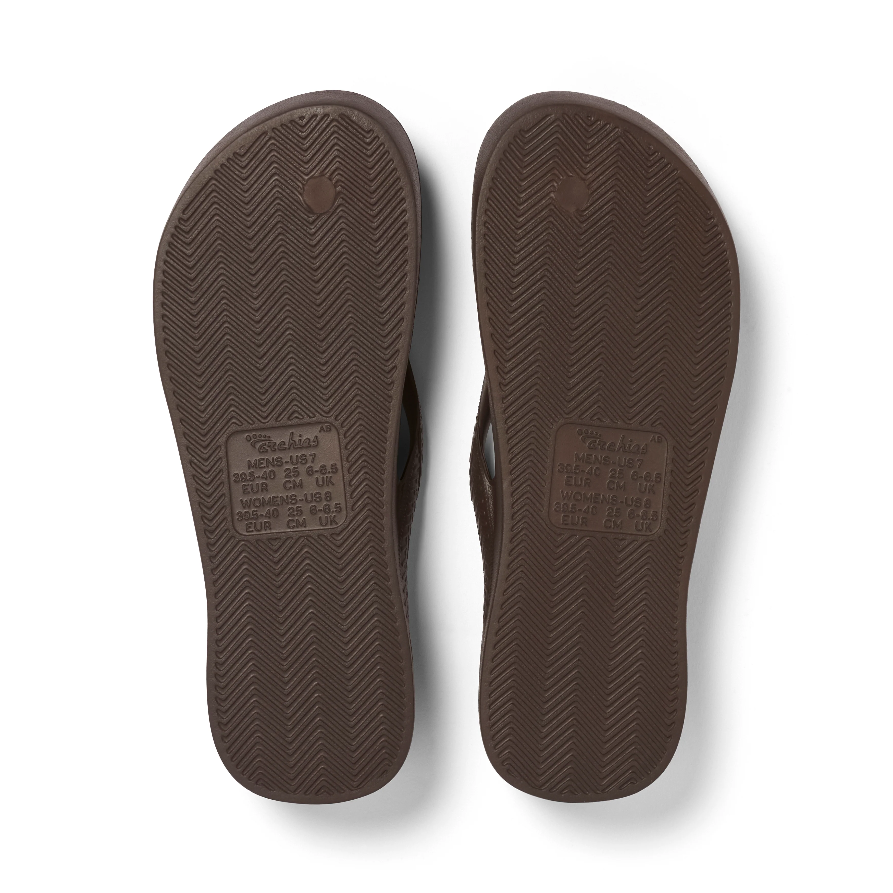 Arch Support Thongs - Classic - Brown - Image 14