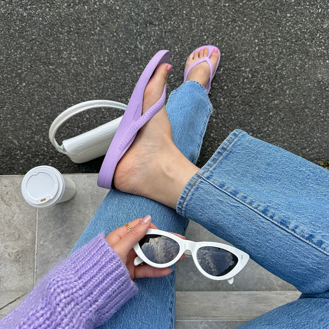 Arch Support Thongs - Classic - Lilac - Image 6
