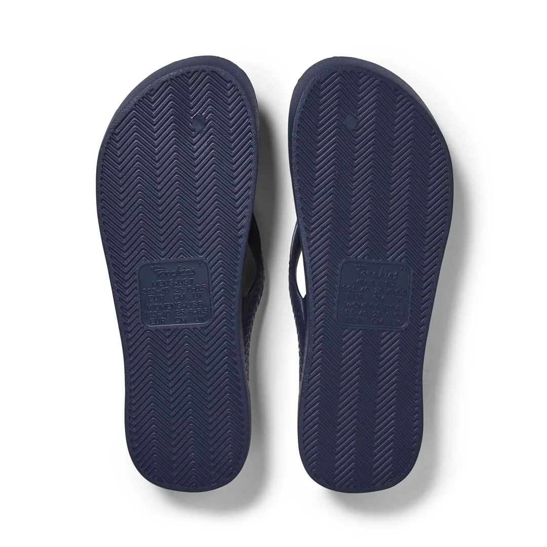 Arch Support Thongs - Classic - Navy - Image 14