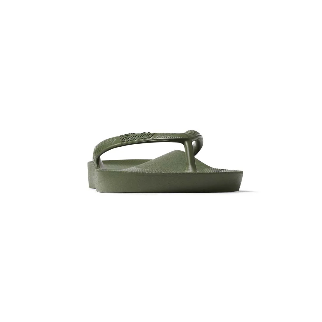 Arch Support Thongs - Classic - Olive - Image 10