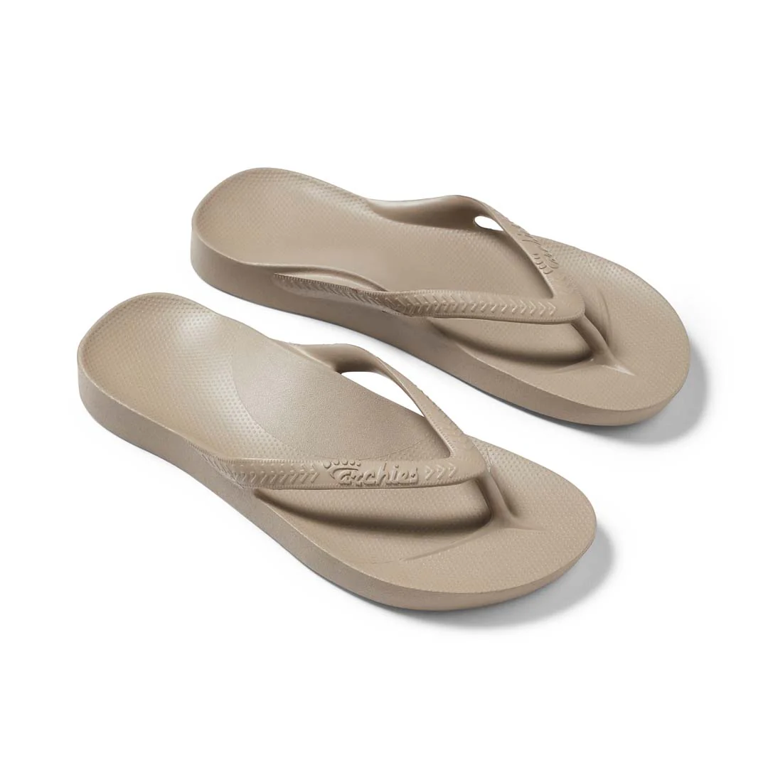Arch Support Thongs - Classic - Taupe - Image 14