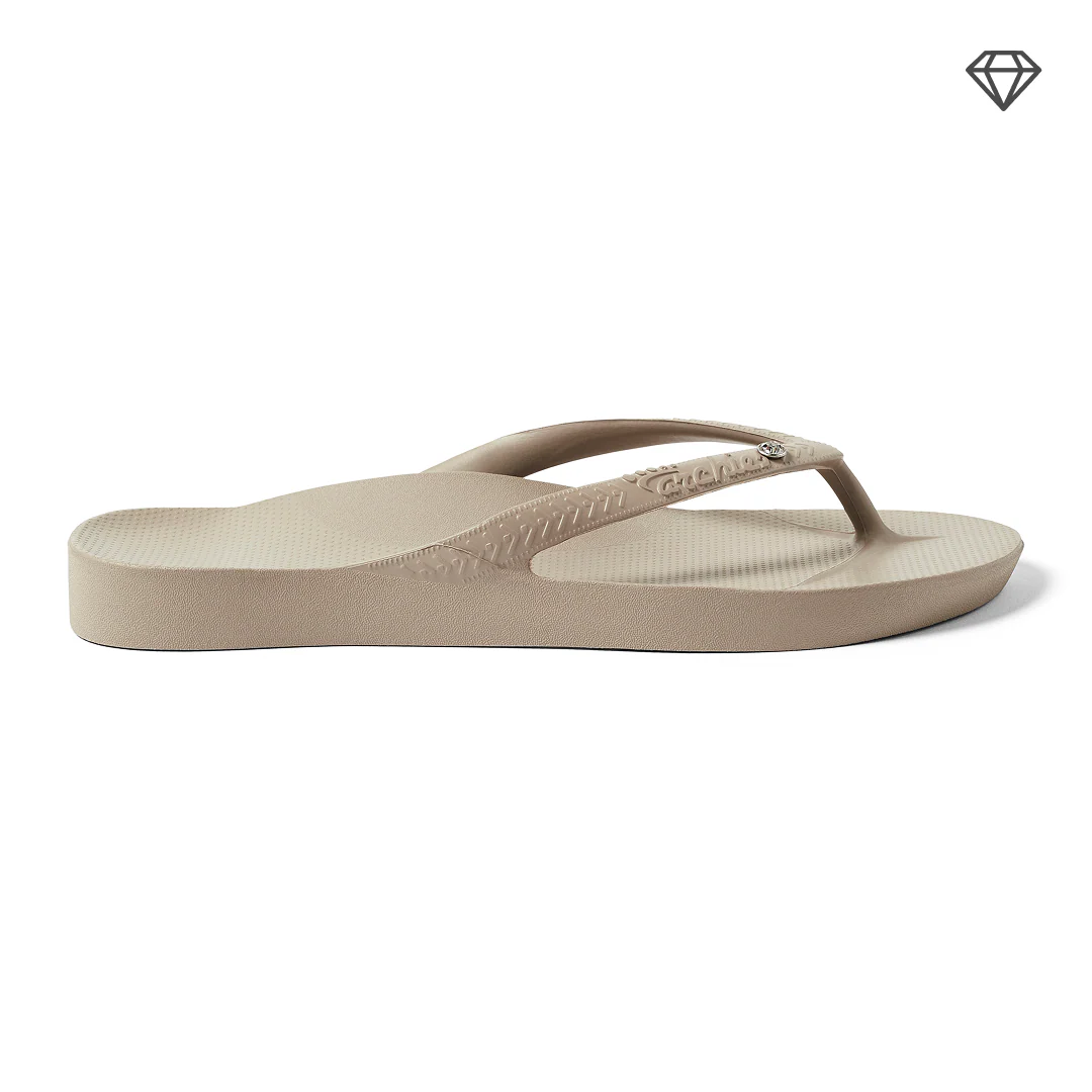 Arch Support Thongs - Classic - Crystal Taupe - Image 9