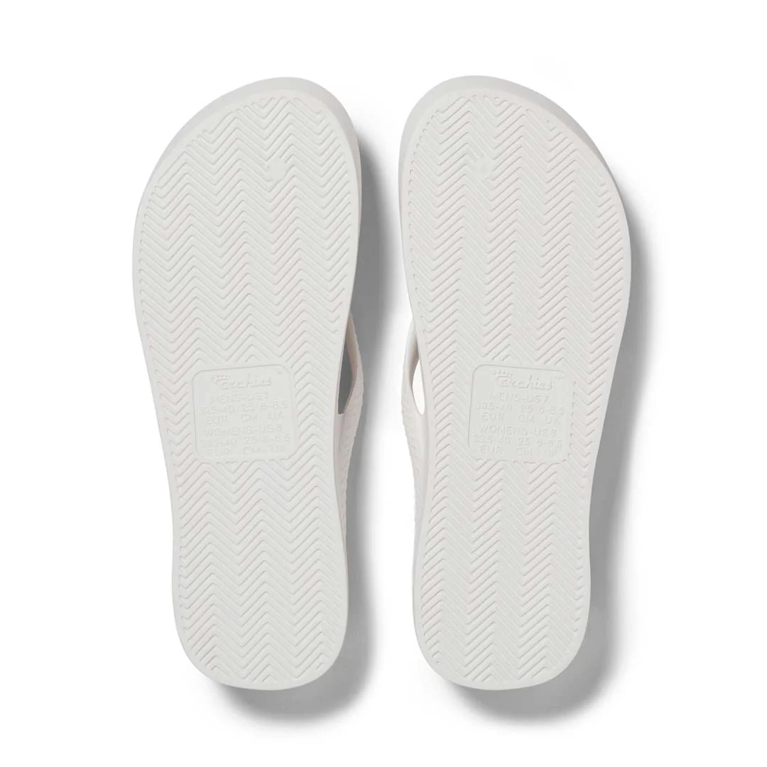 Arch Support Thongs - Classic - White - Image 15