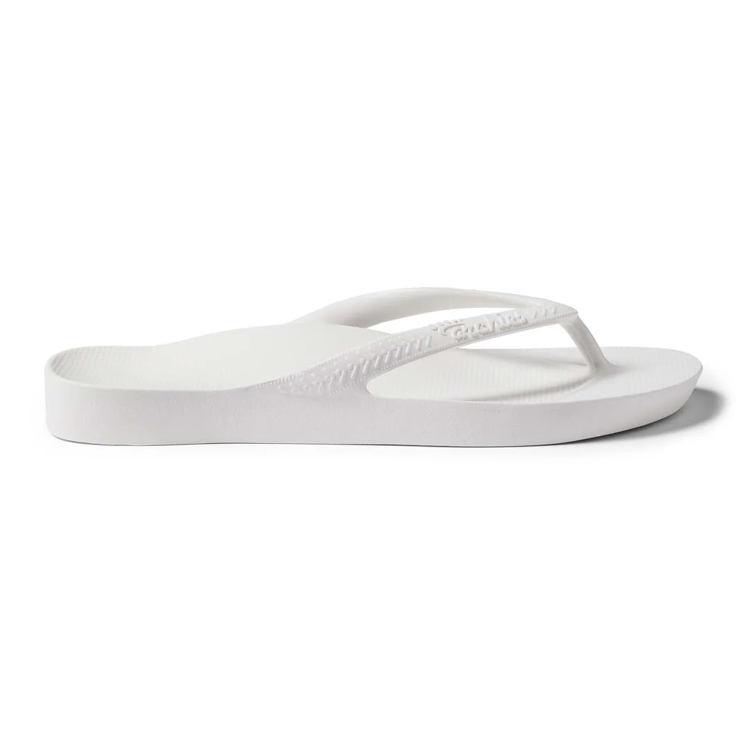 Arch Support Thongs - Classic - White - Image 9