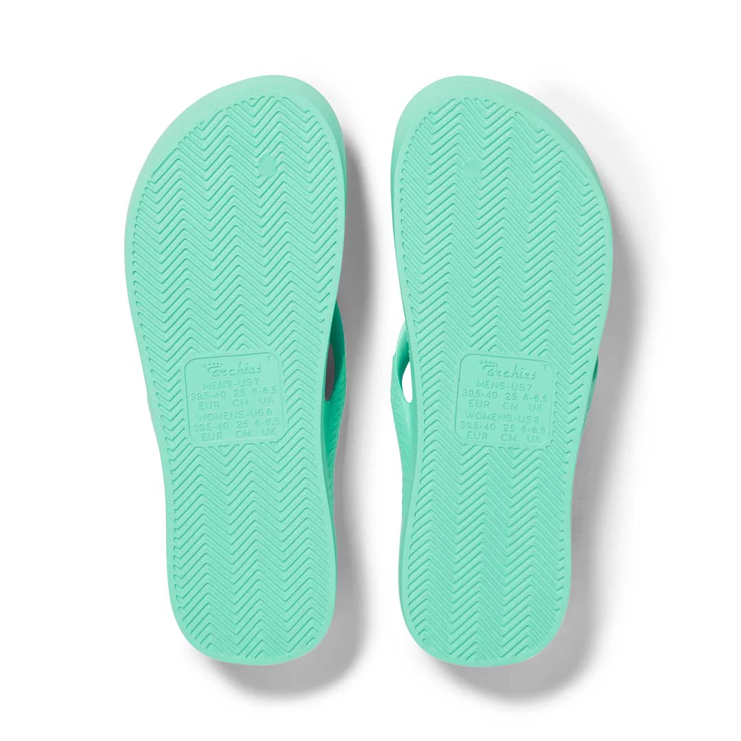 Kids - Arch Support Thongs - Mint - Image 3